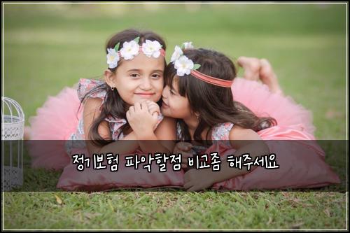 ์ ๊ธฐ๋ณดํ ํ์
ํ ์ ๋น๊ต์ข ํด์ฃผ์ธ์