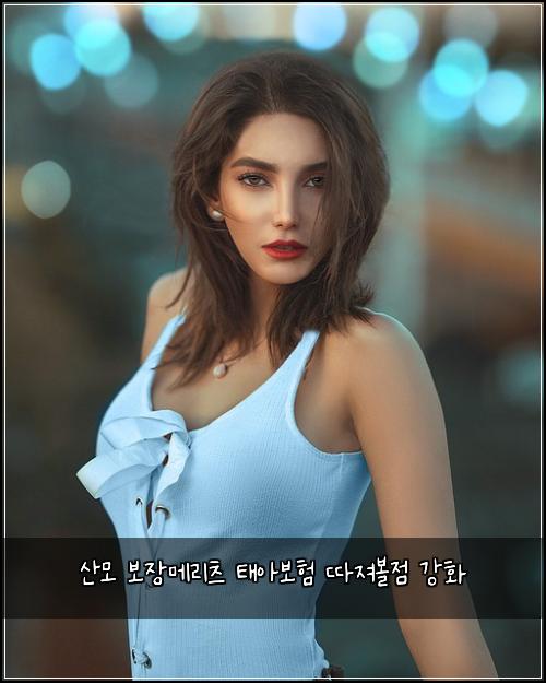 산모 보장메리츠 태아보험 따져볼점  강화