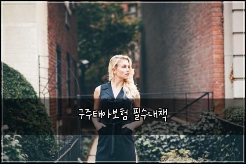 구주태아보험 필수대책 