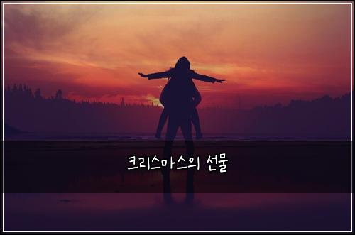 크리스마스의 선물﻿